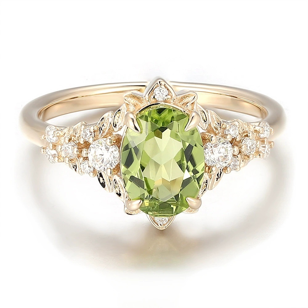 Prisma Lab-Grown Coloured Gemstone Ring